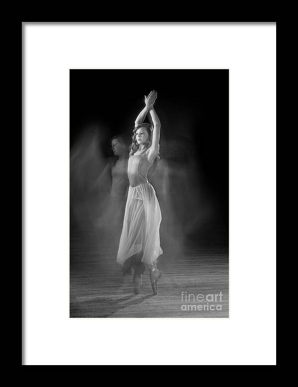 Ballerina Framed Print featuring the photograph Ballerina #2 by Cindy Singleton