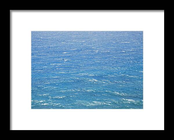 Blue Waters Framed Print featuring the photograph Blue Waters #1 by George Katechis