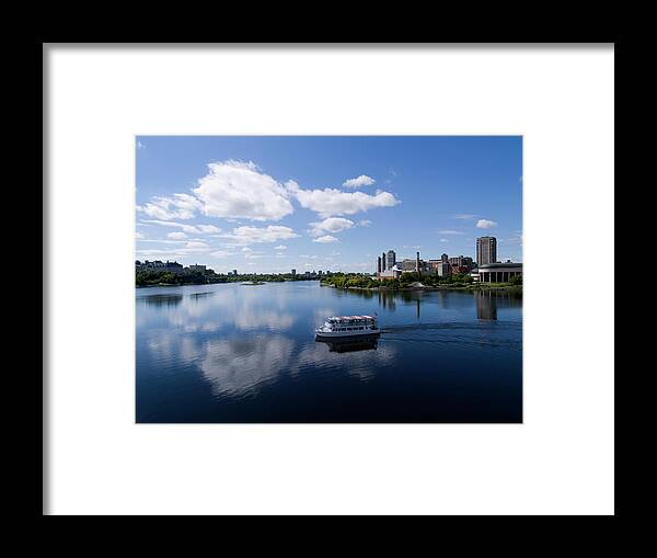 Boat Framed Print featuring the photograph Canadas Capital, Ottawa #2 by Scott Warren