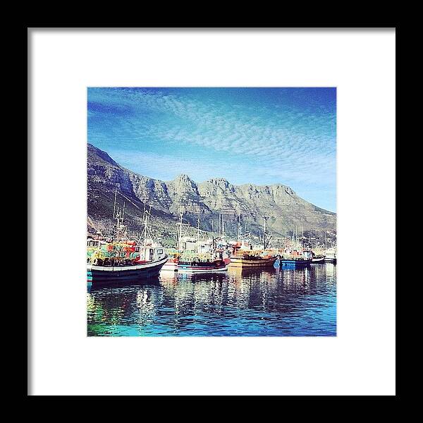 Beautiful Framed Print featuring the photograph #capetown #southafrica #houtbay #2 by Carine Martch