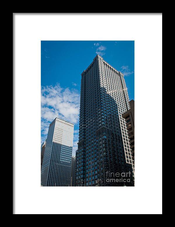 Chicago Downtown Framed Print featuring the photograph Chicago Downtown by Dejan Jovanovic