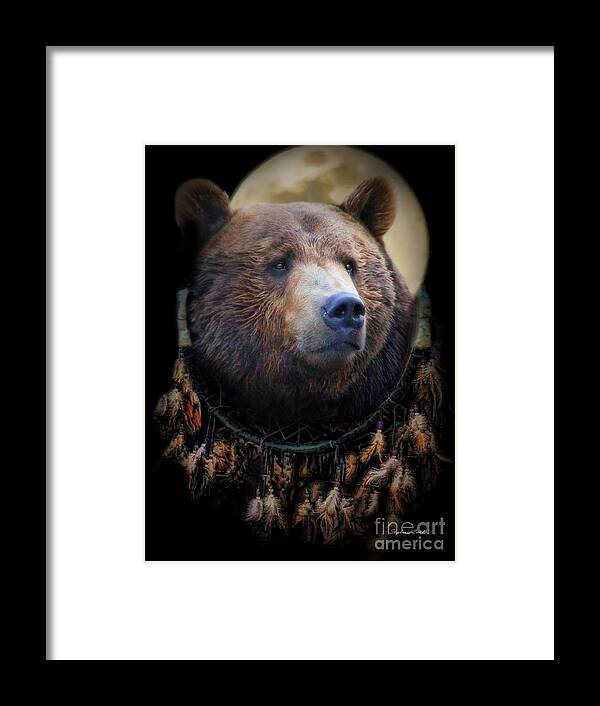 Bear Framed Print featuring the photograph Dream-Catcher #1 by Stephanie Laird