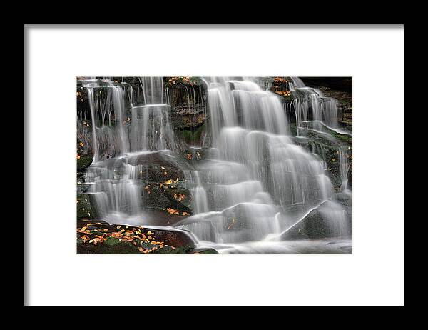 Scenics Framed Print featuring the photograph Elakala Falls #2 by Aimintang