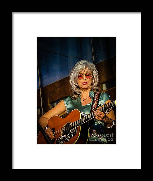 Emmyloy Harrison Framed Print featuring the photograph Emmylou #2 by George DeLisle