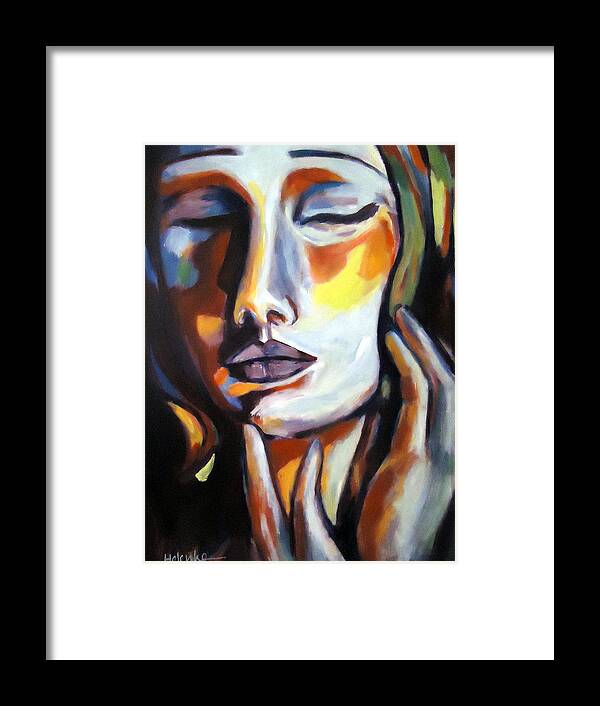 Art Framed Print featuring the painting Emotion by Helena Wierzbicki
