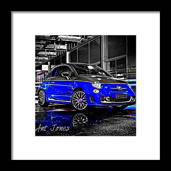  Framed Print featuring the photograph Fiat Abarth #2 by Ant Jones