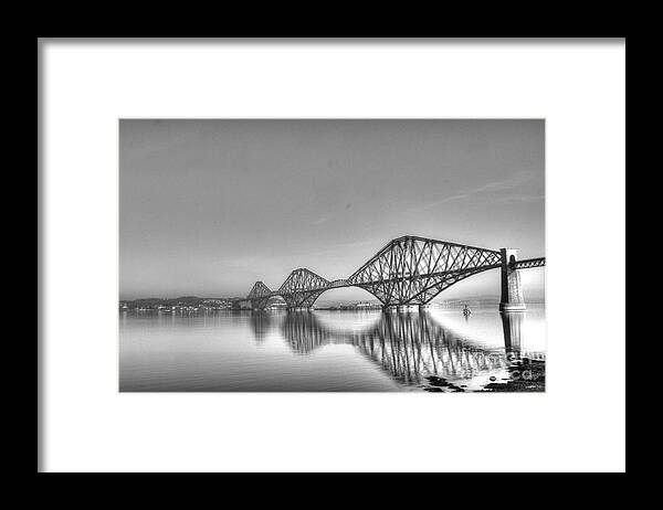 Bridge Framed Print featuring the photograph Forth Rail Bridge #2 by David Grant