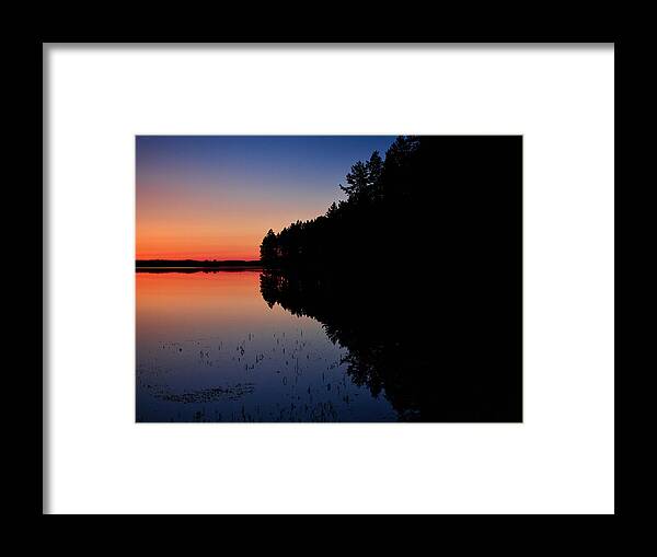 Lehto Framed Print featuring the photograph Froggy sunset #2 by Jouko Lehto