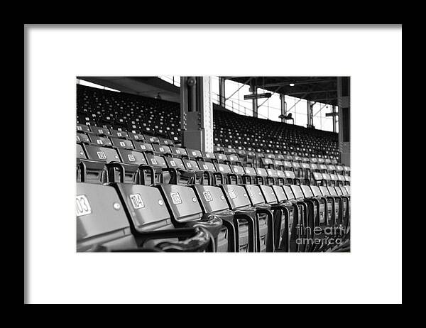  Chicago Cubs Framed Print featuring the photograph Good seats available... #2 by David Bearden