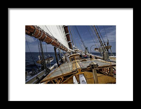 Schooner Framed Print featuring the photograph Heritage by Fred LeBlanc