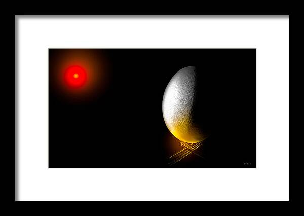 Egg Framed Print featuring the photograph In The Beginning #1 by Bob Orsillo