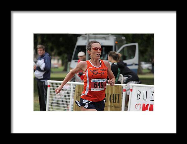 No Excuses Framed Print featuring the photograph Janine #2 by Randy Wehner