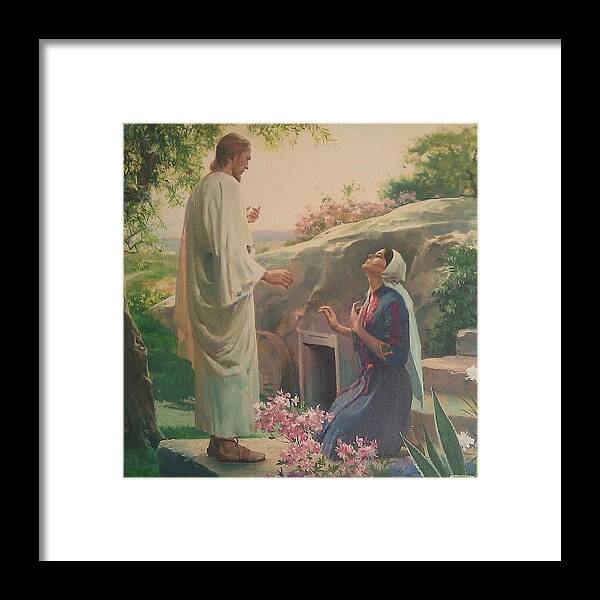 Christ Framed Print featuring the photograph #jesus #christ #2 by Rachel Friedman