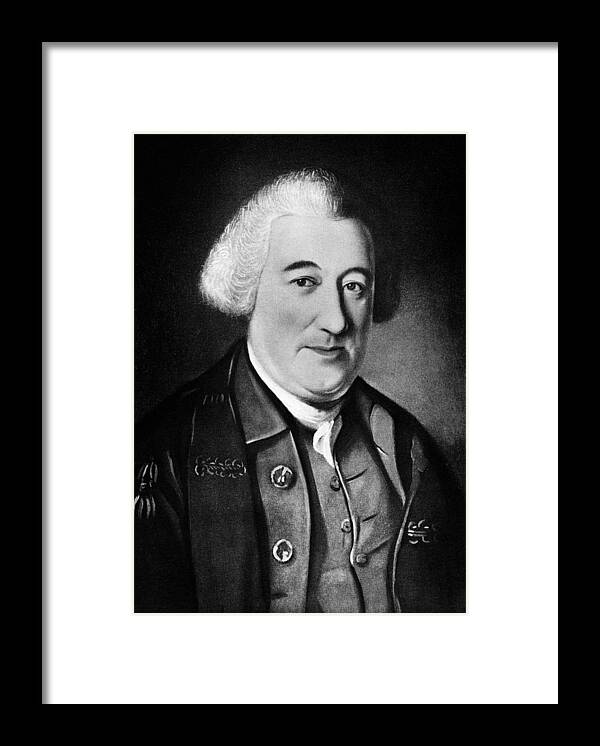 18th Century Framed Print featuring the photograph John Hanson (1721-1783) #2 by Granger