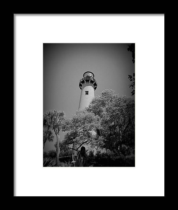 Jupiter Framed Print featuring the photograph Jupiter Lighthouse #2 by Christopher Perez