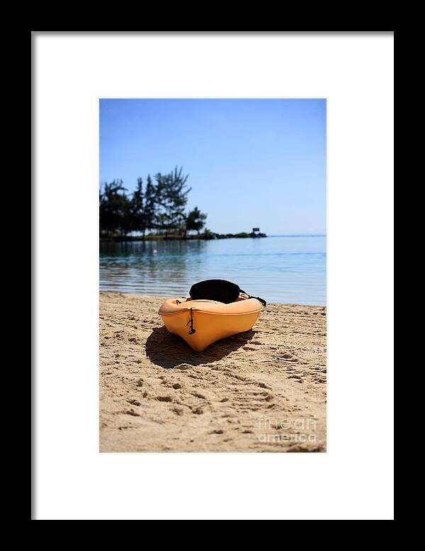 Kayak Framed Print featuring the photograph Kayak Paradise #2 by Sophie Vigneault