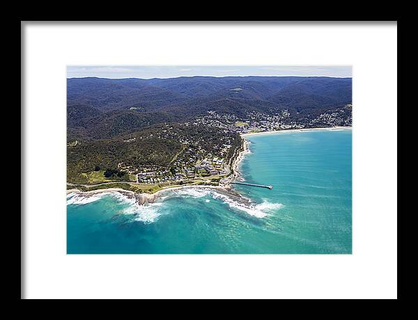 Australia Framed Print featuring the photograph Lorne, Surf Coast Shire #2 by Brett Price