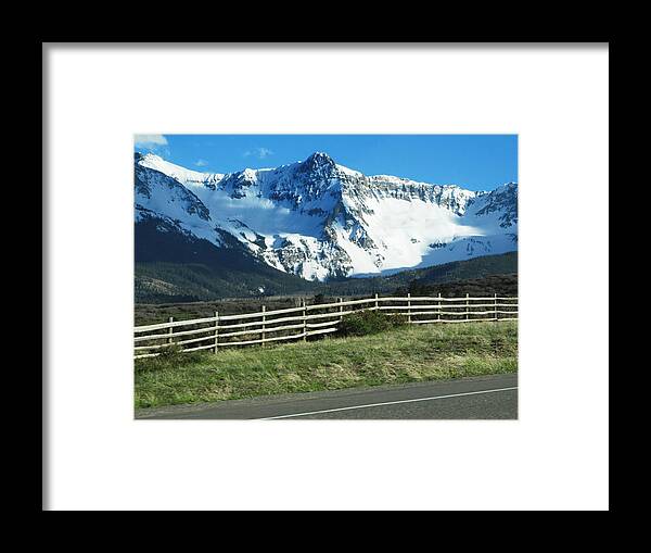 Mountains Framed Print featuring the photograph Mountains #2 by Chrissy Larson