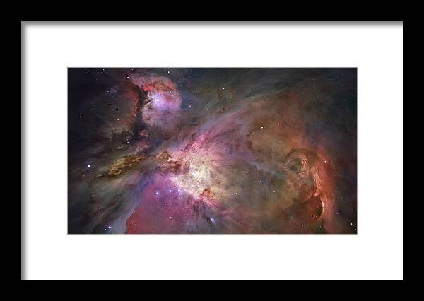 Nebula Framed Print featuring the photograph Orion Nebula #2 by Sebastian Musial