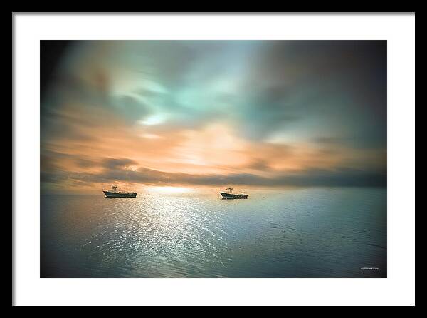 Seascape Photos Framed Print featuring the photograph Pareja #2 by Alfonso Garcia