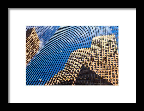 Architecture Framed Print featuring the photograph Reflections by Raul Rodriguez