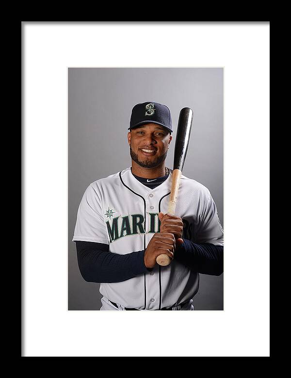 Media Day Framed Print featuring the photograph Seattle Mariners Photo Day by Norm Hall