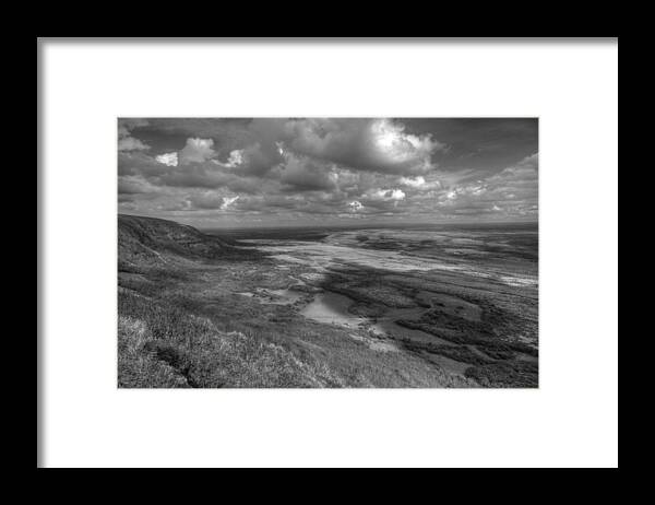 Beautiful Ireland Framed Print featuring the photograph Slieve Carran View #2 by John Quinn