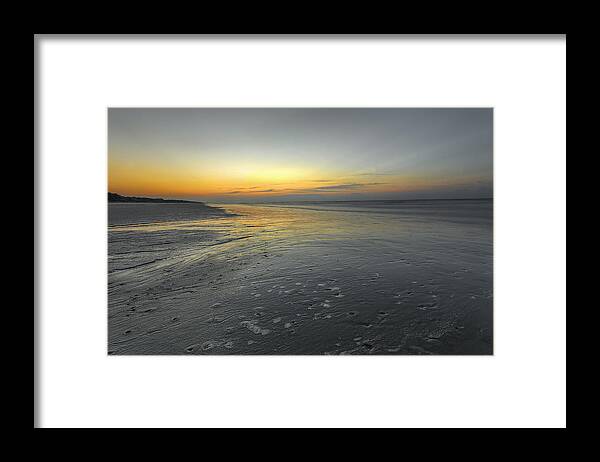 Atlantic Ocean Framed Print featuring the photograph Sunrise on Hilton Head Island #2 by Peter Lakomy