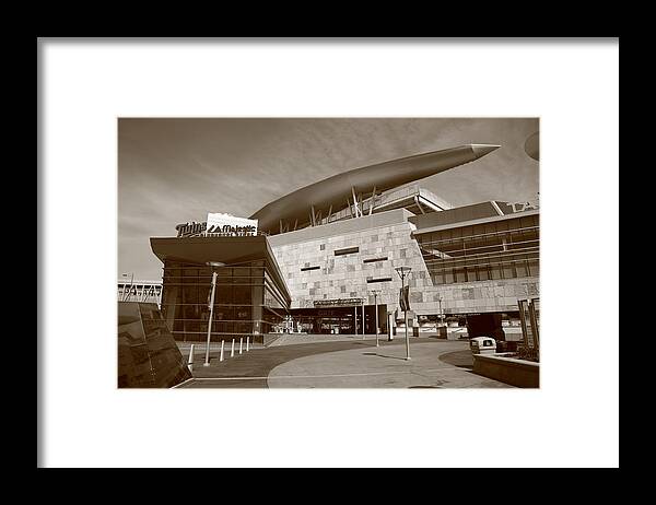 America Framed Print featuring the photograph Target Field - Minnesota Twins #2 by Frank Romeo