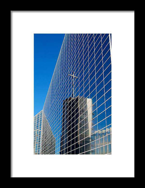The Crystal Cathedral Framed Print featuring the photograph The Crystal Cathedral #1 by Duncan Selby