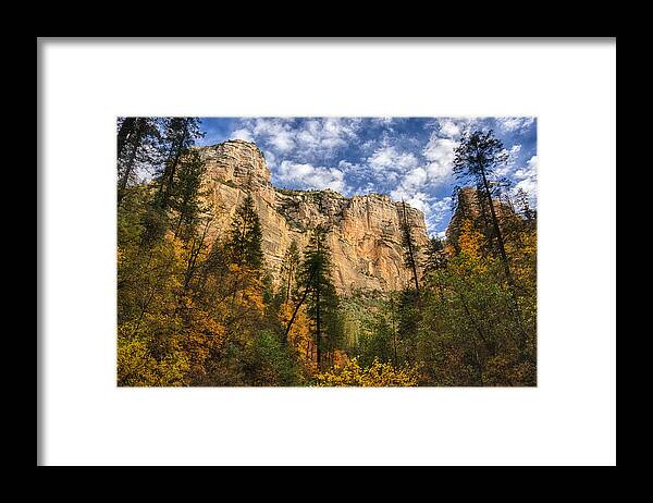 Fall Framed Print featuring the photograph The Hills of Sedona #2 by Saija Lehtonen