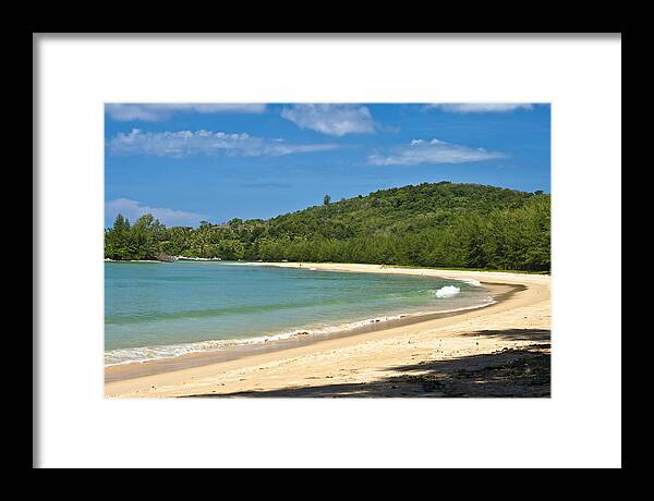 Tropical Paradise Framed Print featuring the photograph Tropical Paradise #2 by Georgia Clare