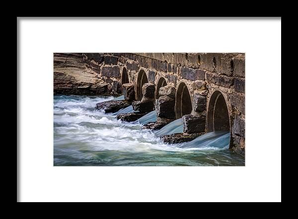 River Framed Print featuring the photograph Turbulence by James Barber