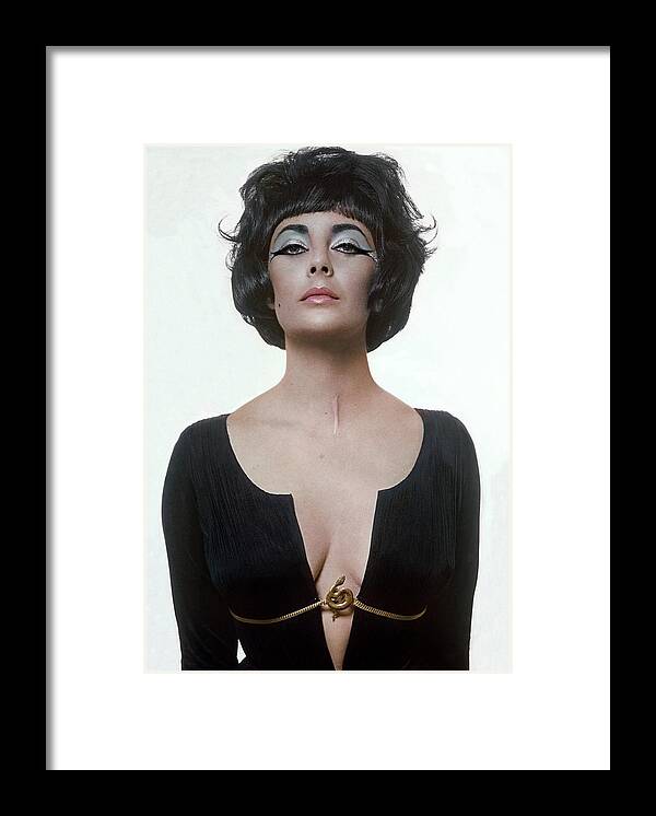 Actress Framed Print featuring the photograph Vogue January 15th, 1962 by Bert Stern