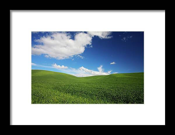 Abundance Framed Print featuring the photograph USA, Washington State, Palouse Country #2 by Terry Eggers