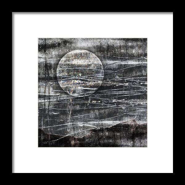 Moon Framed Print featuring the photograph Winter Moon by Carol Leigh