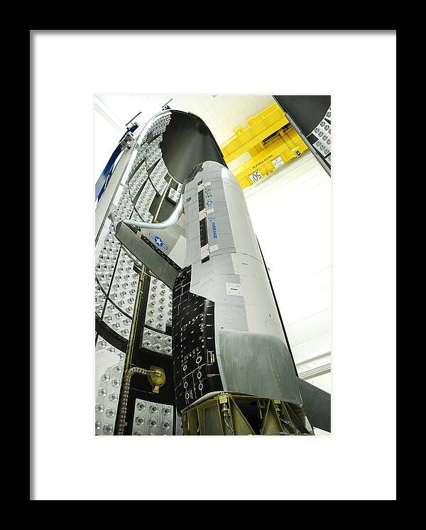 Astronomy Framed Print featuring the photograph X-37b Orbital Test Vehicle #2 by Science Source
