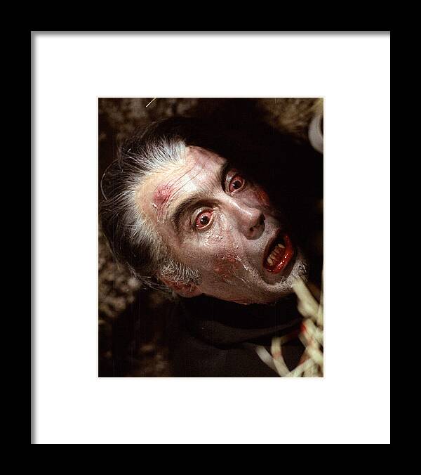 Christopher Lee Framed Print featuring the photograph Christopher Lee #20 by Silver Screen