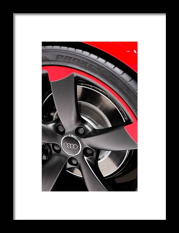 2013 Framed Print featuring the photograph 2013 Audi TT-RS by Gordon Dean II