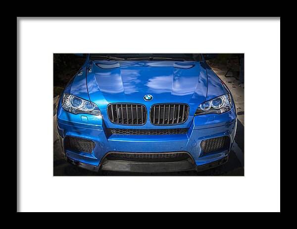 Bmw Framed Print featuring the photograph 2013 BMW X6 M Series by Rich Franco