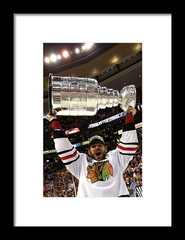 Playoffs Framed Print featuring the photograph 2013 Nhl Stanley Cup Final - Game Six by Bruce Bennett