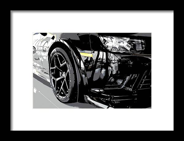 Chevrolet Framed Print featuring the photograph 2014 Chevrolet Camaro Z28 XL by Katy Hawk