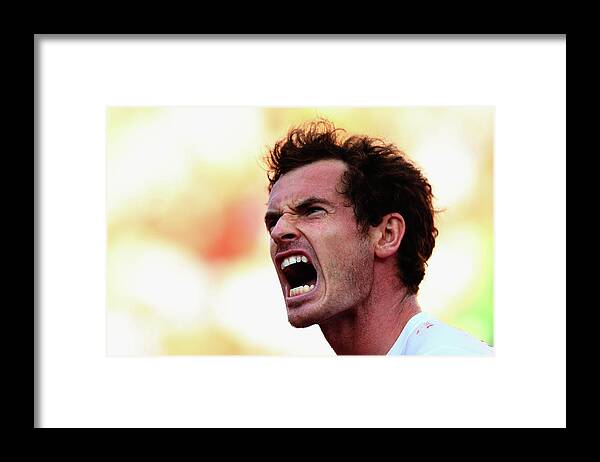 Tennis Framed Print featuring the photograph 2015 French Open - Day Thirteen by Clive Brunskill