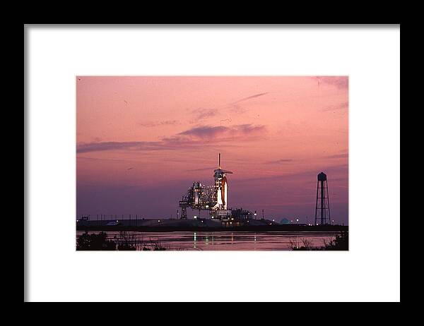 Retro Images Archive Framed Print featuring the photograph Space Shuttle Challenger #21 by Retro Images Archive