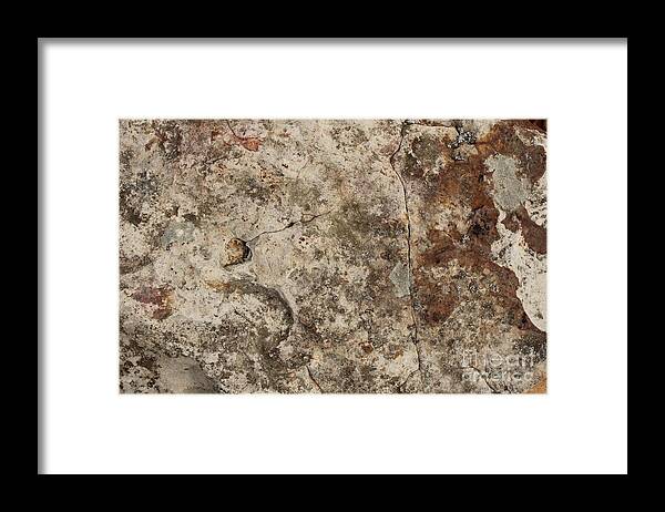 Nature Framed Print featuring the photograph Natures Rock Art #239 by Jack R Brock