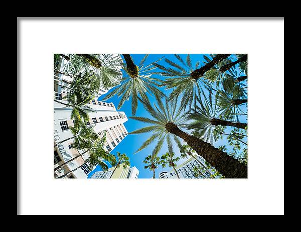 Architecture Framed Print featuring the photograph Miami Beach by Raul Rodriguez