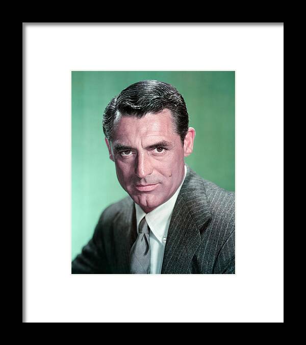Cary Grant Framed Print featuring the photograph Cary Grant #27 by Silver Screen