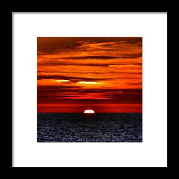 Southern California Framed Print featuring the photograph Sun Melt by Hal Bowles