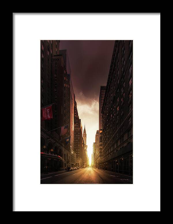 Nyc Framed Print featuring the photograph (+) #3 by David Mart?n Cast?n