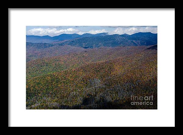 Nc Framed Print featuring the photograph Craggy Gardens Visitor Center and Craggy Pinnacle along the Blue Ridge Parkway #3 by David Oppenheimer